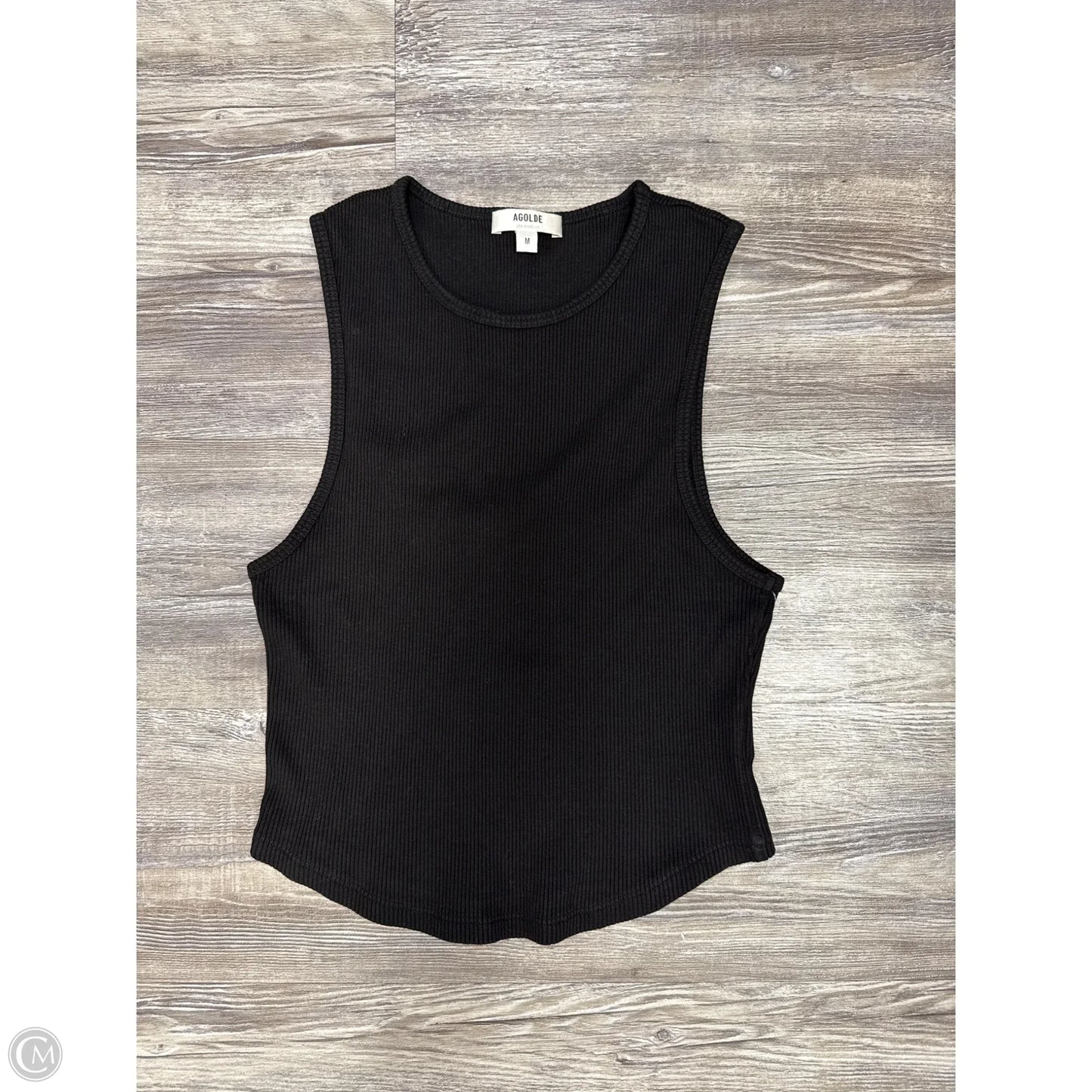Top Sleeveless By Agolde In Black, Size: M