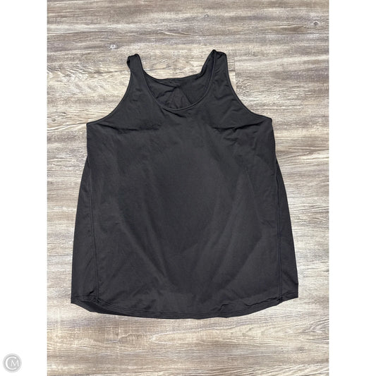 Athletic Tank Top By Lululemon In Black, Size: Xl