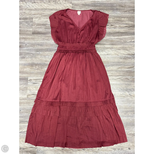 Dress Casual Short By Roan + Ryan In Red, Size: S
