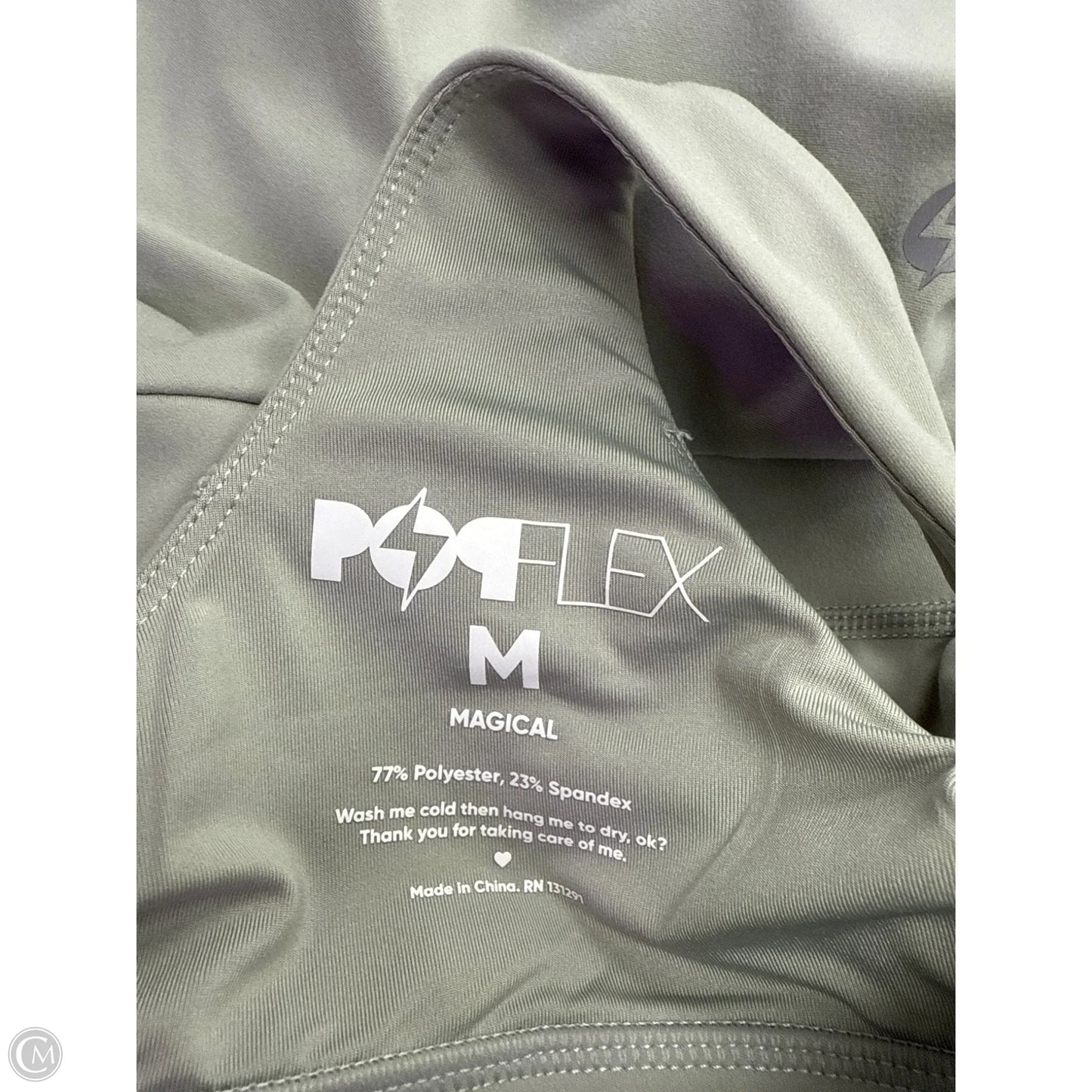 Athletic Dress By POPFLEX In Green, Size: M