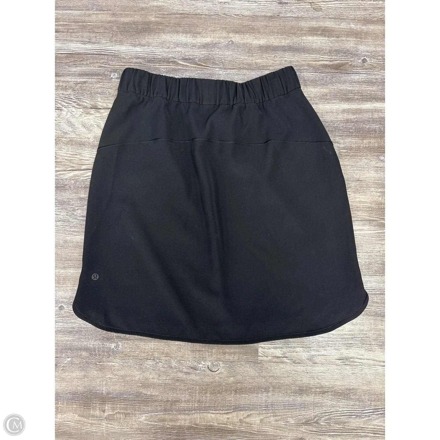 Athletic Skirt By Lululemon In Black, Size: 10