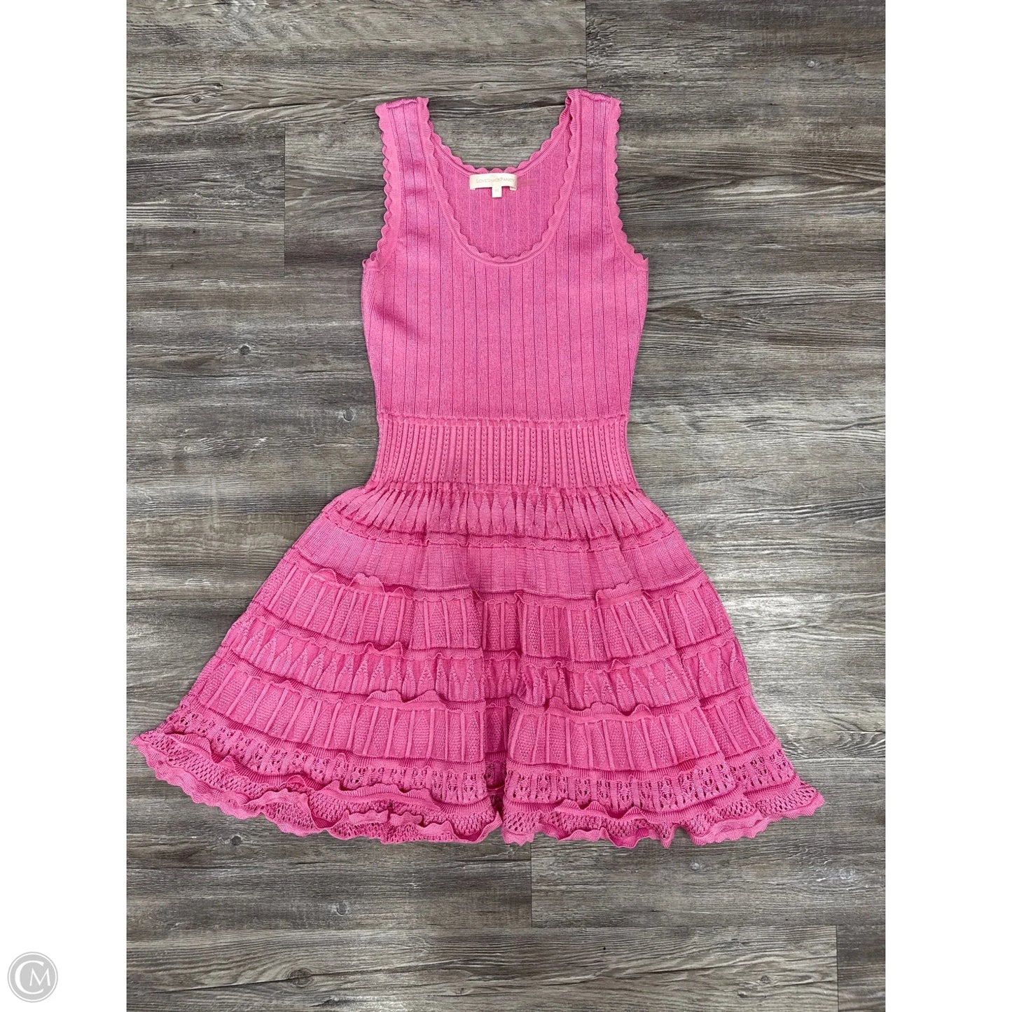 Dress Casual Short By Loveshackfancy In Pink, Size: Xs