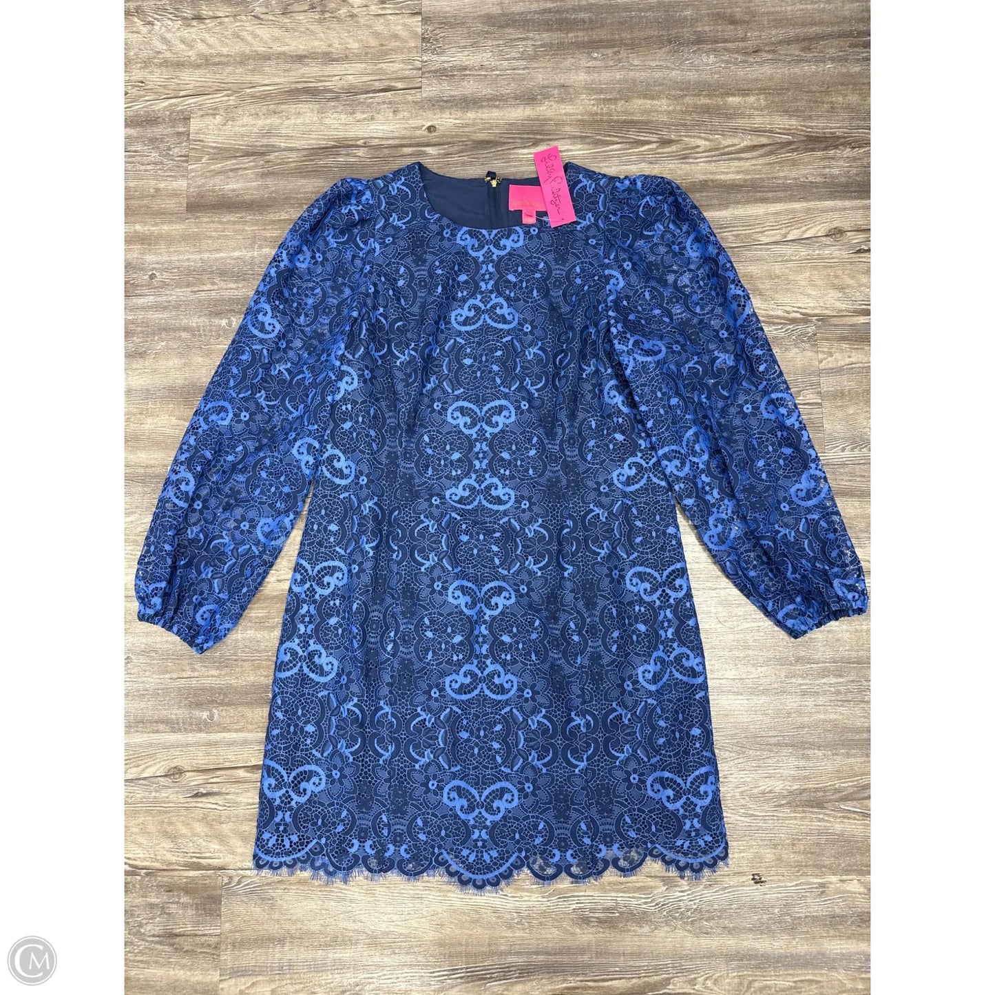 Dress Designer By Lilly Pulitzer In Blue, Size: 14