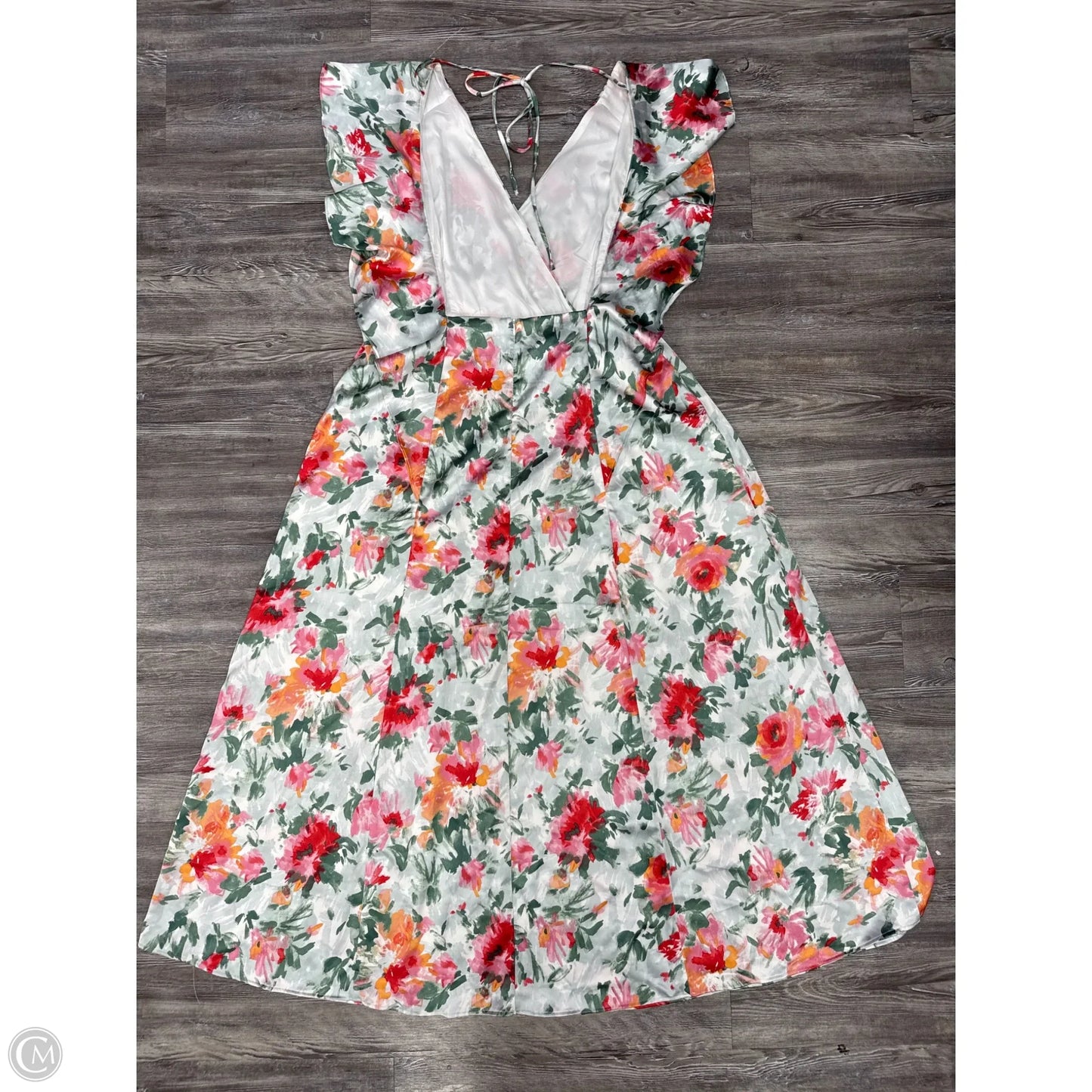 Dress Casual Maxi By Hutch In Floral Print, Size: 16