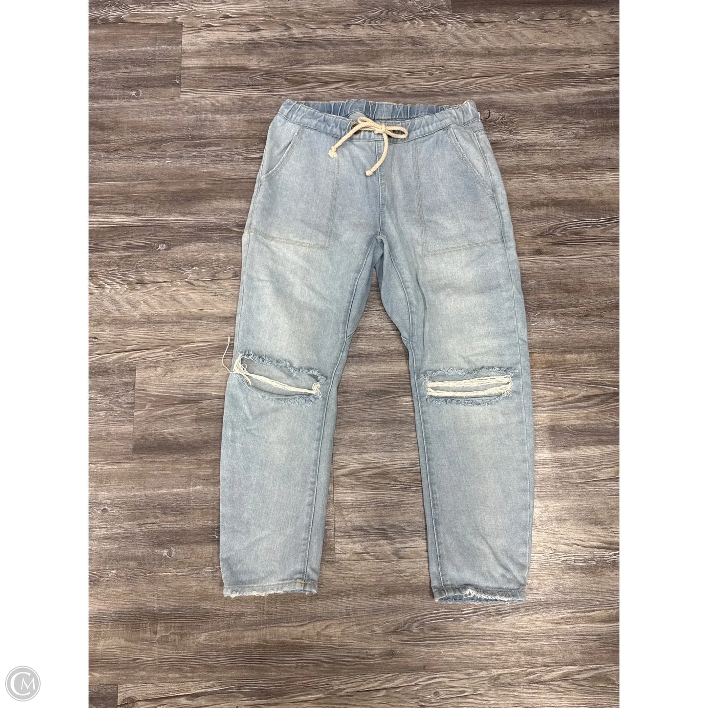 Jeans Straight By Oneteaspoon In Blue Denim, Size: S
