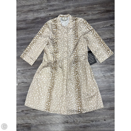 Dress Designer By Tuckernuck In Tan & White, Size: Xs