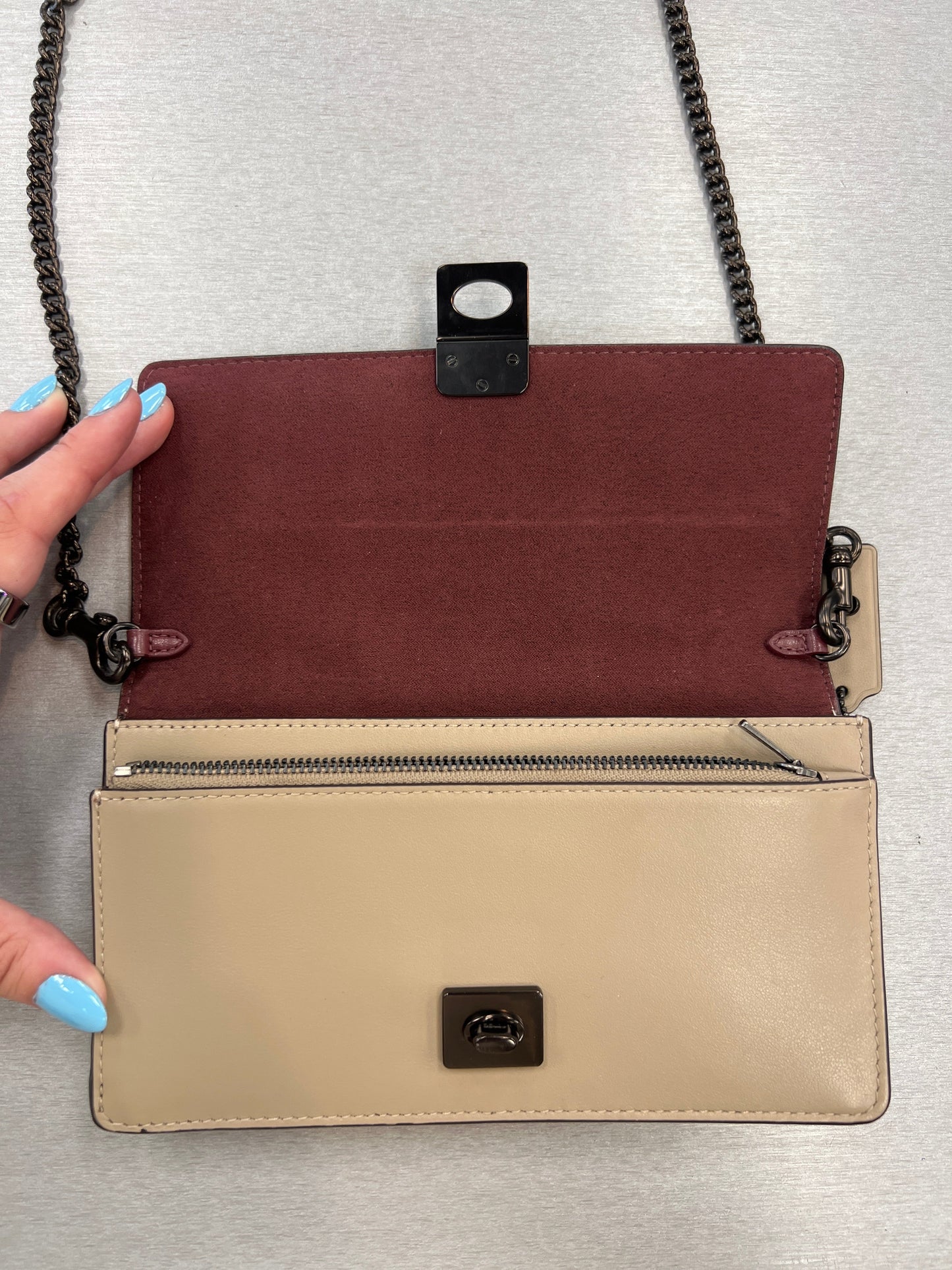 Crossbody Designer Coach, Size Medium