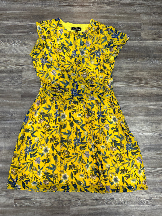 Dress Designer By Sam Edelman In Yellow, Size: L