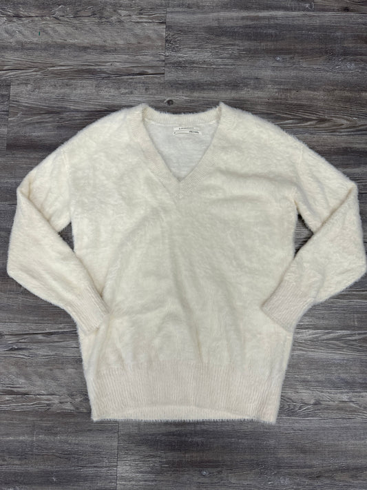 Sweater By Anthropologie In White, Size: Xs