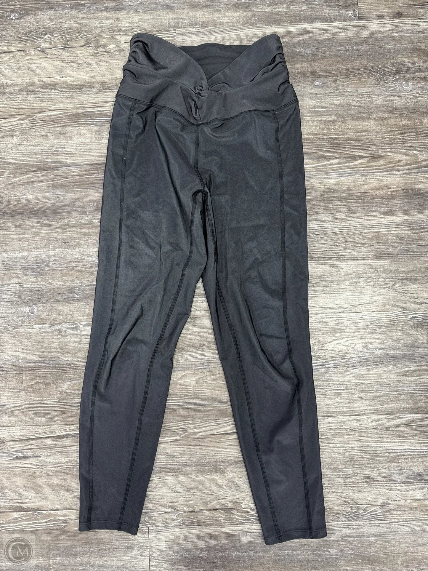 Athletic Leggings By Free People In Grey, Size: M