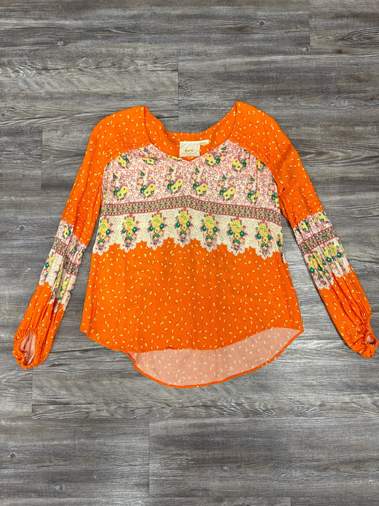 Top Long Sleeve By Maeve In Multi-colored, Size: S