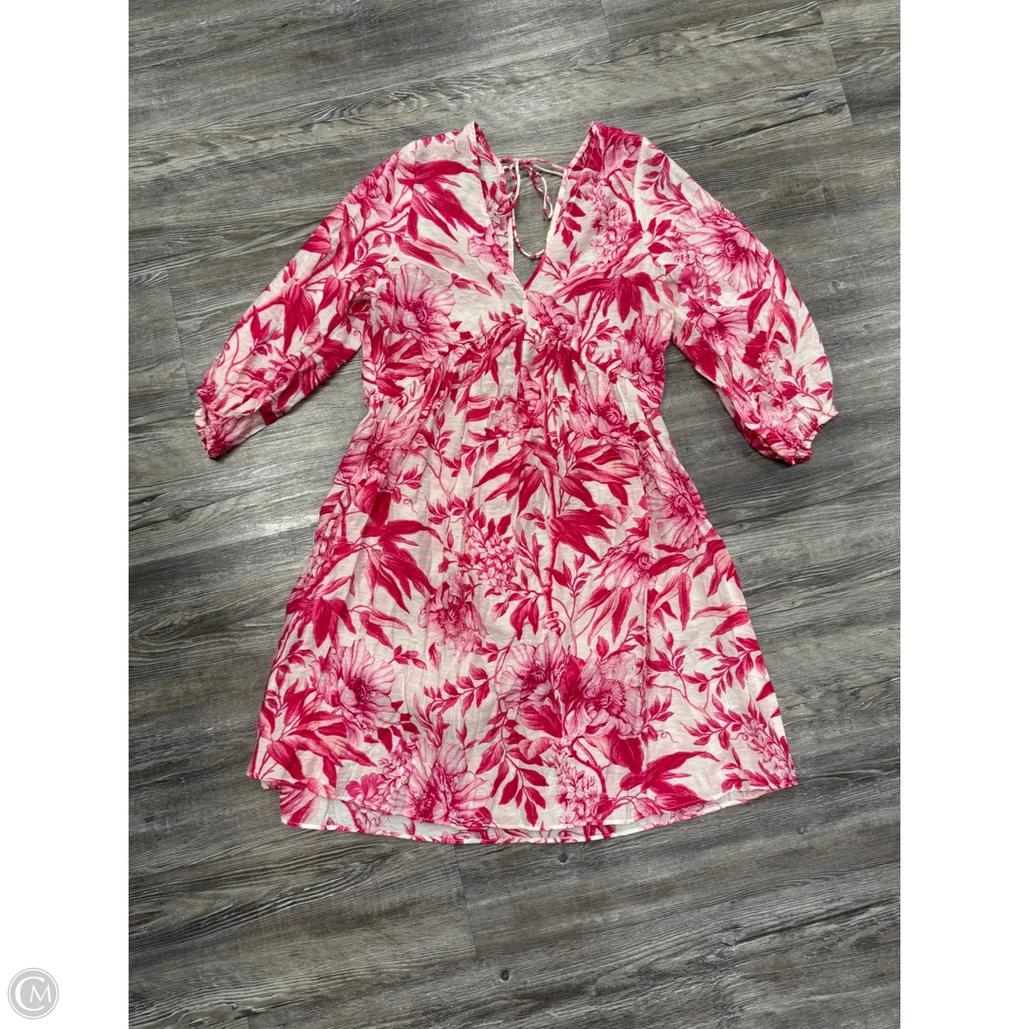 Dress Casual Short By H&m In Floral Pattern, Size XS