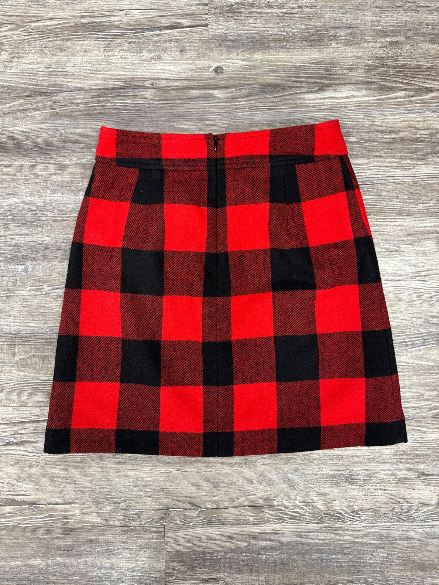 Skirt Mini & Short By J. Crew In Plaid Pattern, Size: 0