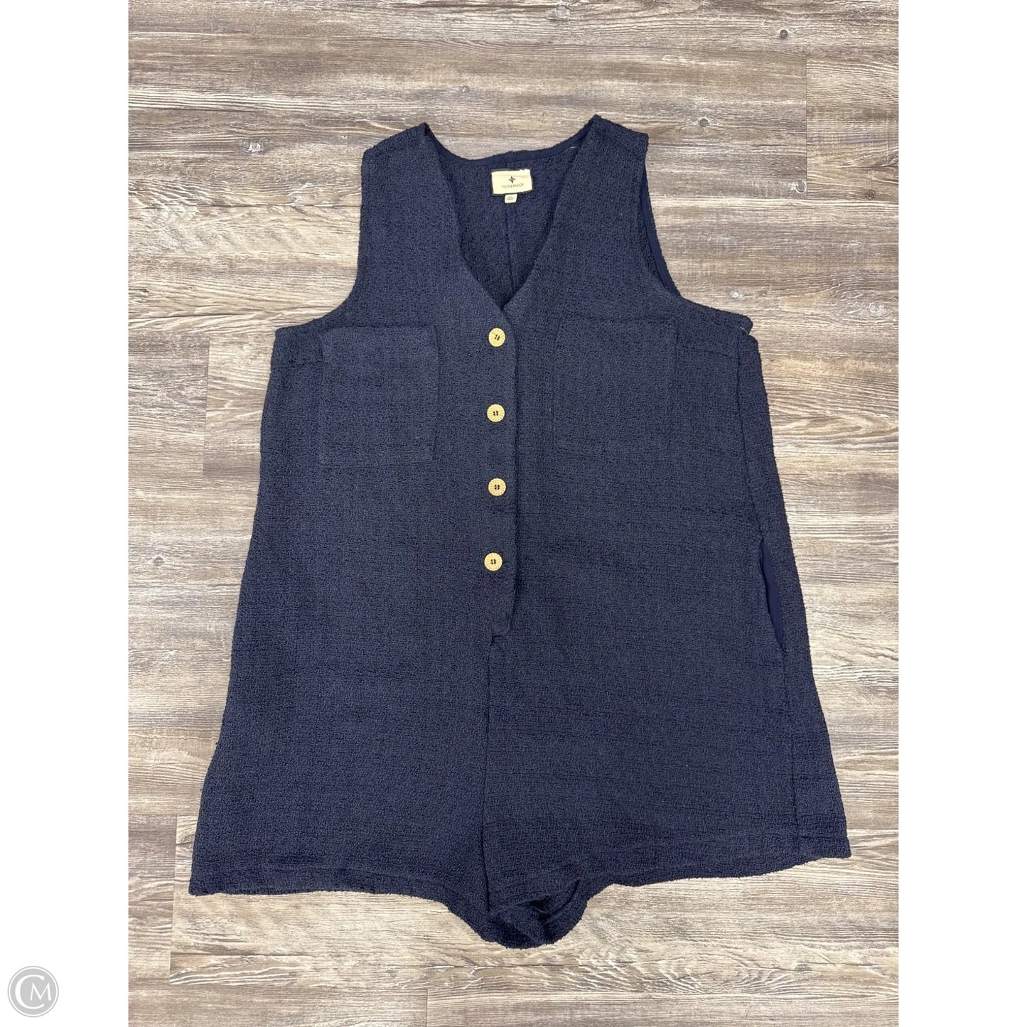 Romper Designer By Tuckernuck In Blue, Size: Xl