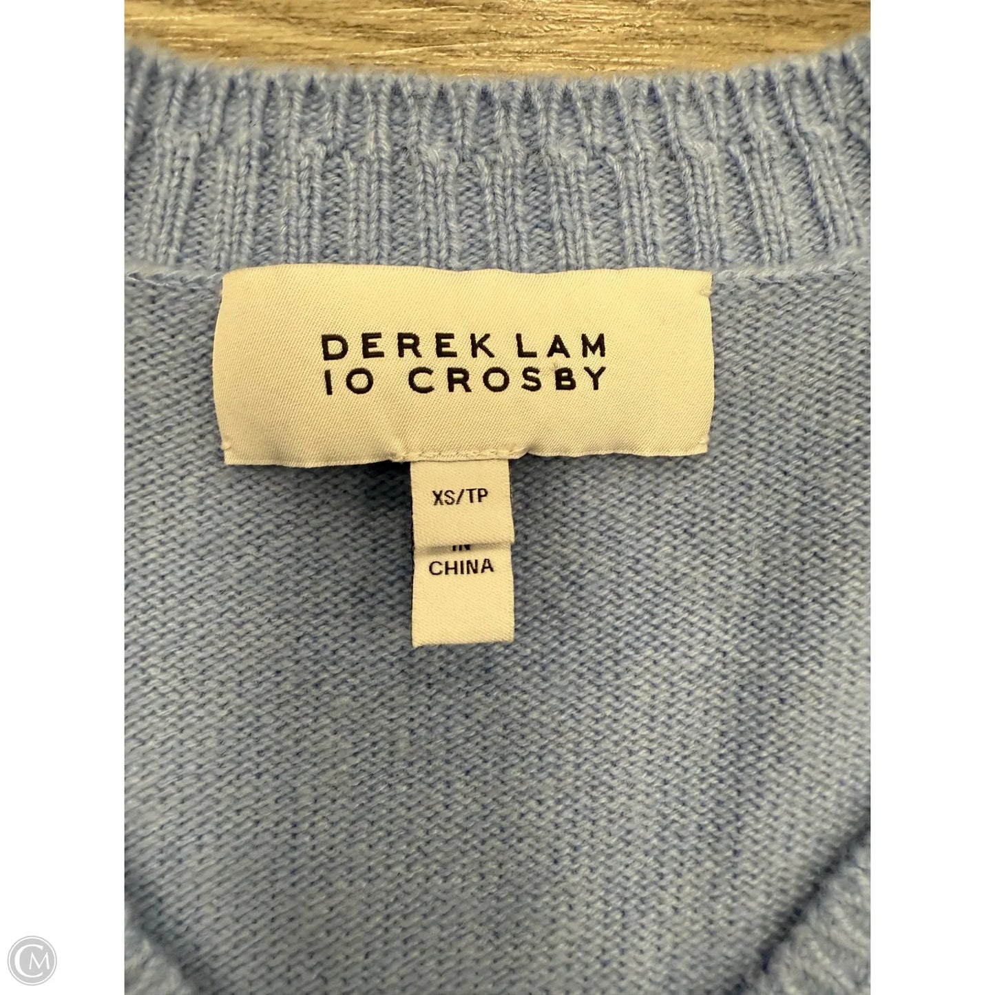 Sweater Designer By Derek Lam In Blue, Size: Xs
