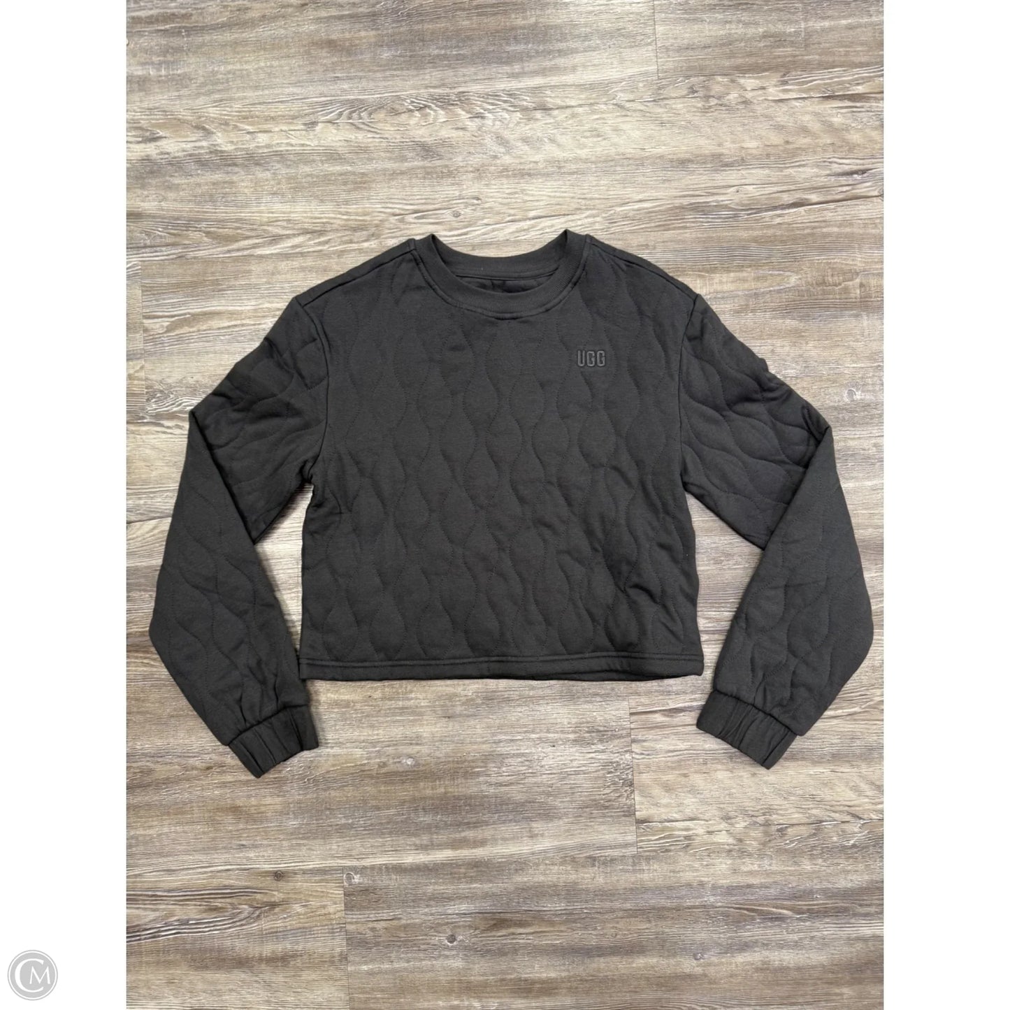 Sweatshirt Collar By Ugg In Grey, Size: S