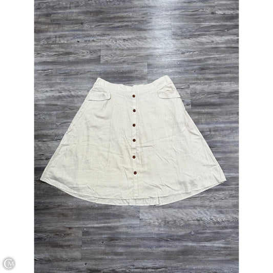 Skirt Maxi By Torrid In Beige, Size: 3x