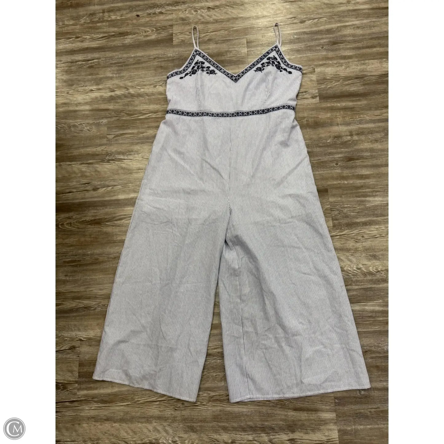 Dress Casual Maxi By White Birch In Blue & White, Size: 3x