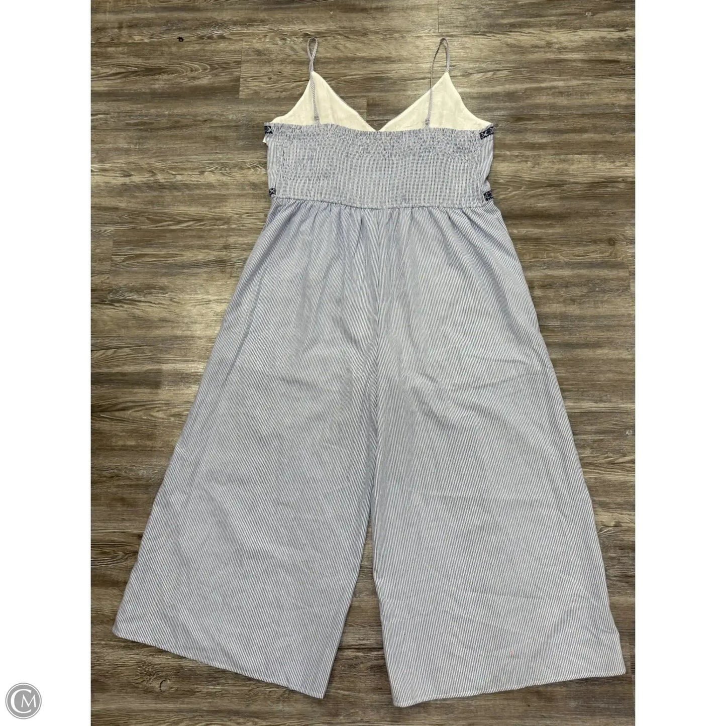 Dress Casual Maxi By White Birch In Blue & White, Size: 3x