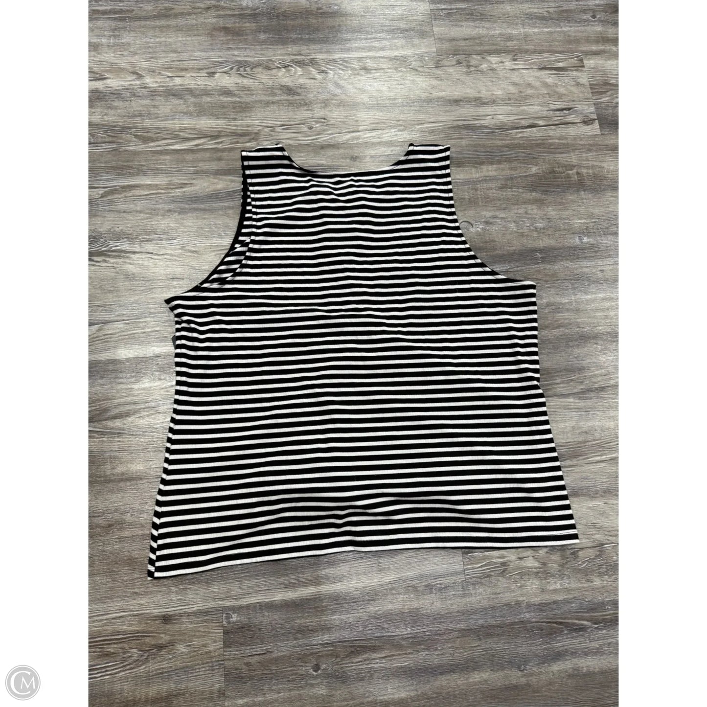Top Sleeveless By Torrid In Striped Pattern, Size: 4x