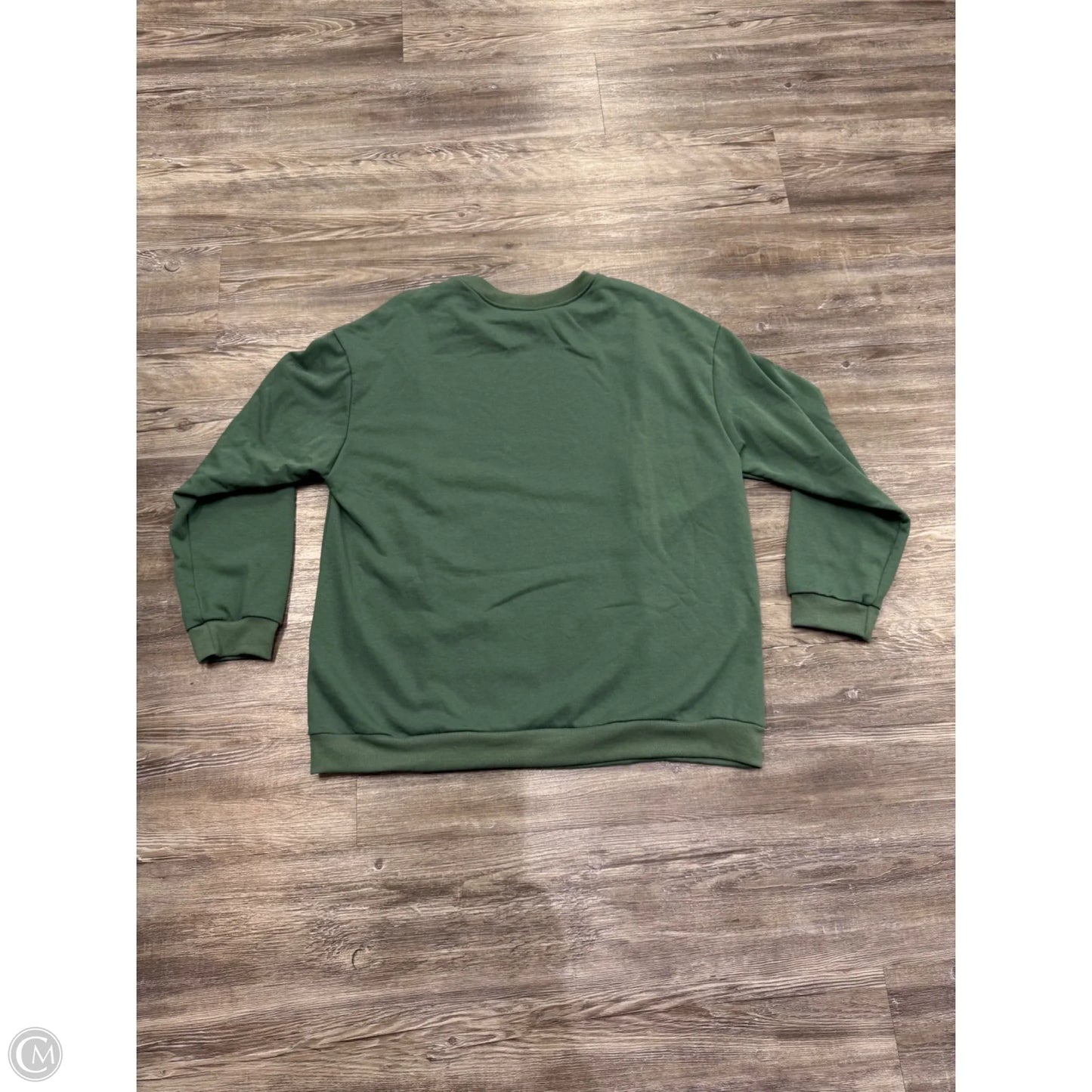 Sweatshirt Collar By Mamas Boobery In Green, Size: Xl