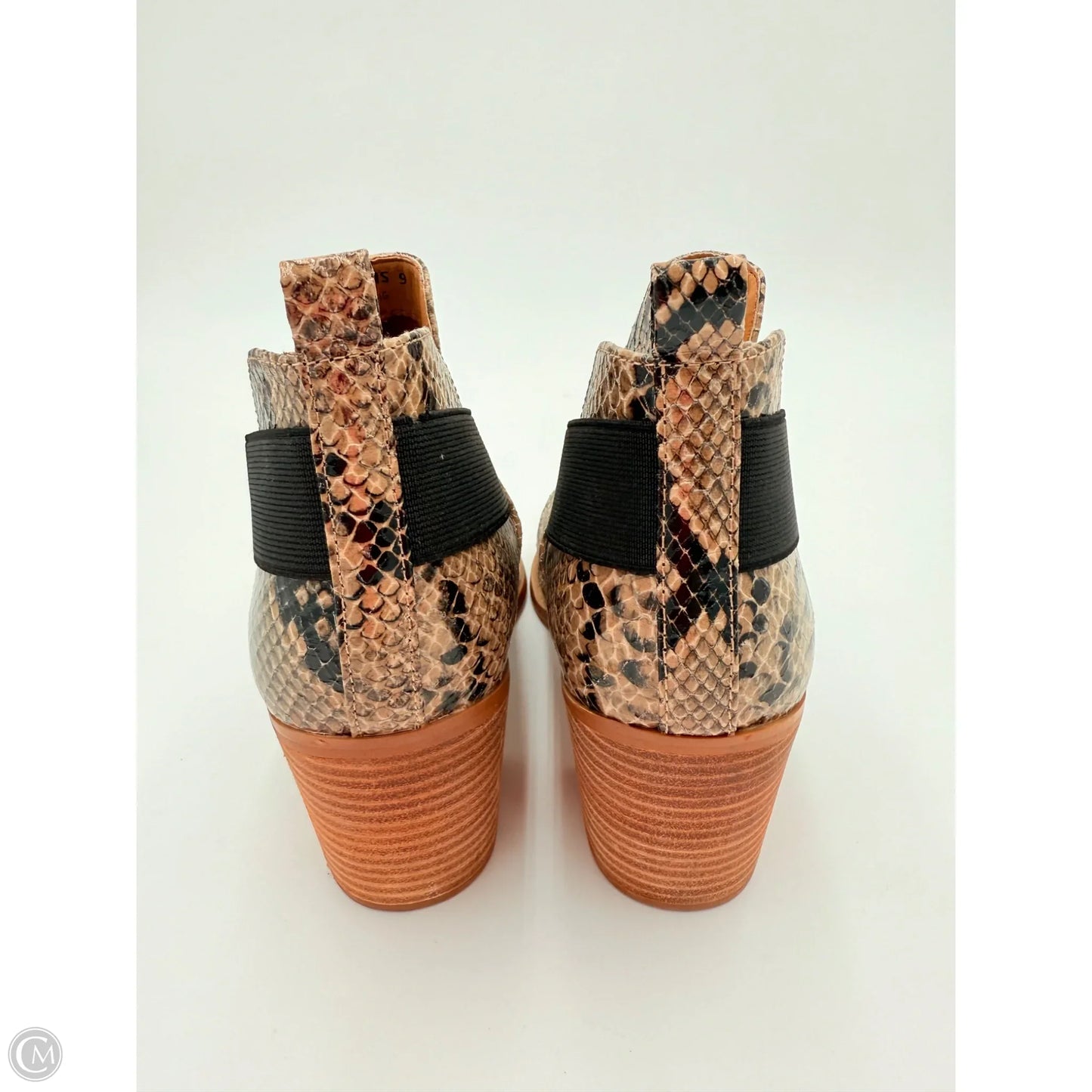 Boots Ankle Heels By Dolce Vita In Snakeskin Print, Size: 9
