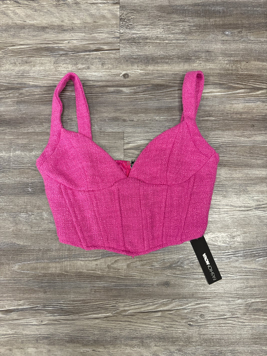 Top Sleeveless By Fashion Nova In Hot Pink, Size: S