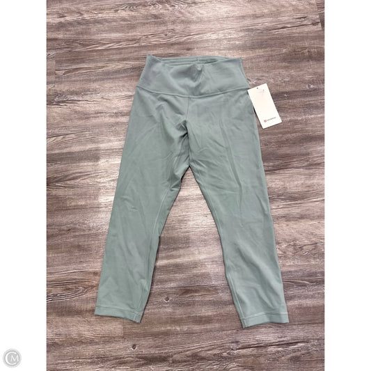 Athletic Leggings Capris By Lululemon In Blue, Size: 10