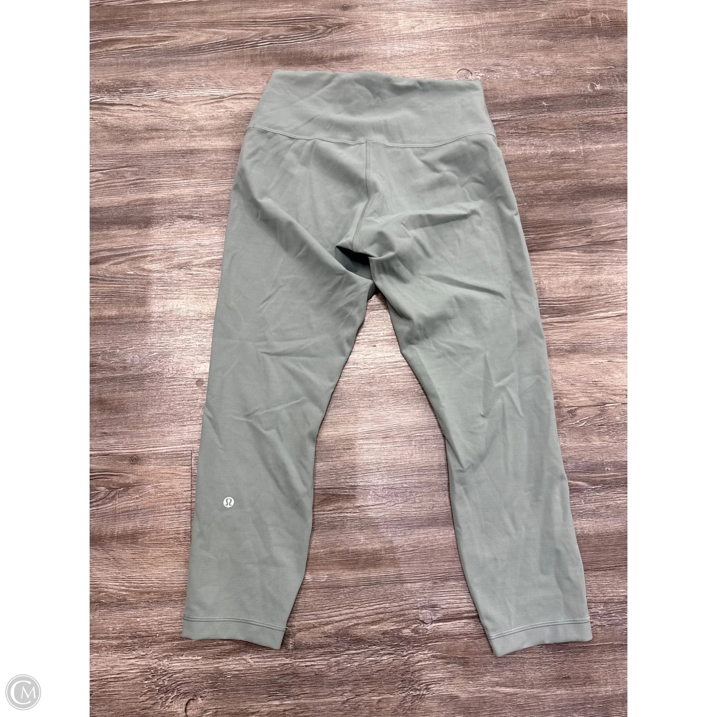 Athletic Leggings Capris By Lululemon In Blue, Size: 10