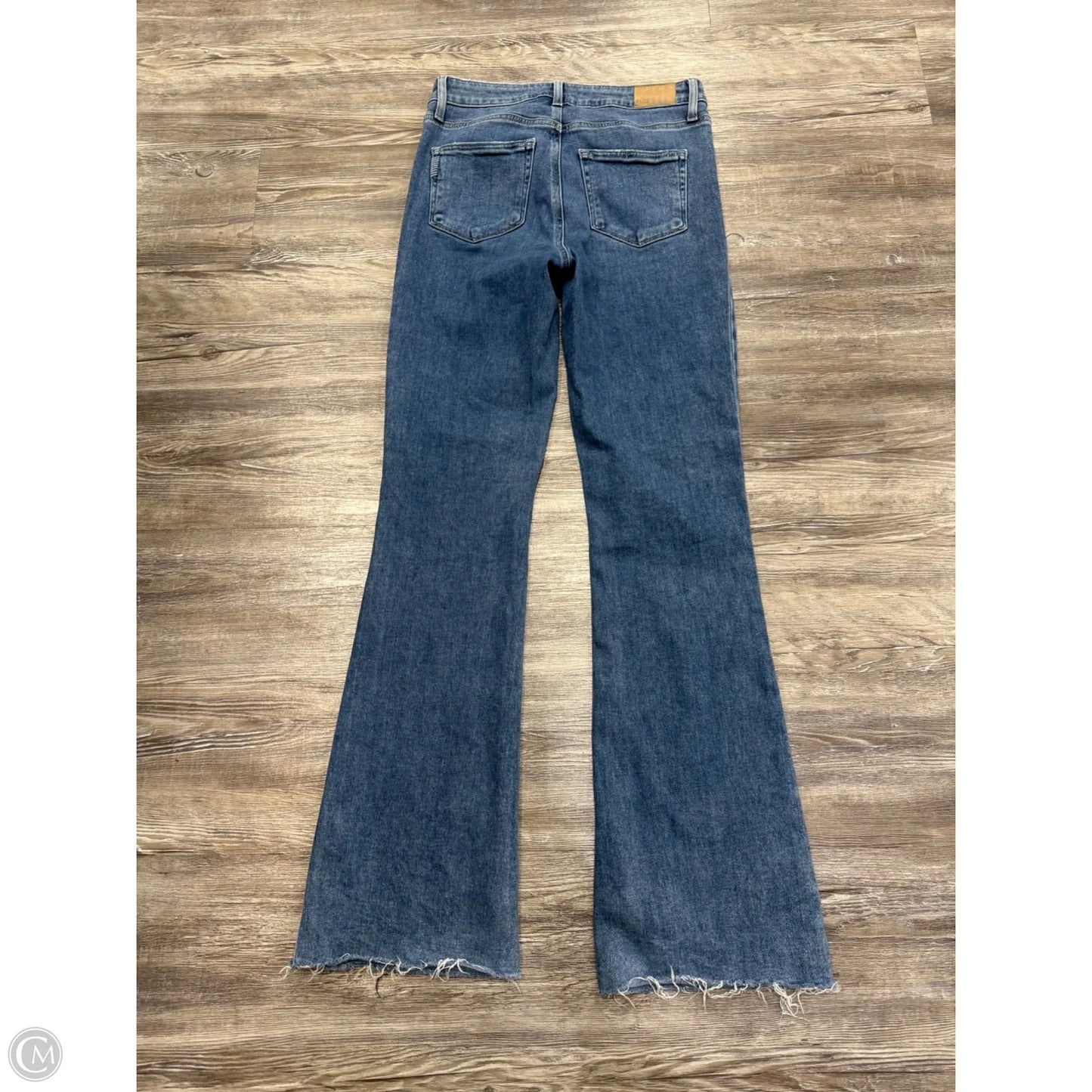 Jeans Straight By Paige In Blue Denim, Size: 6