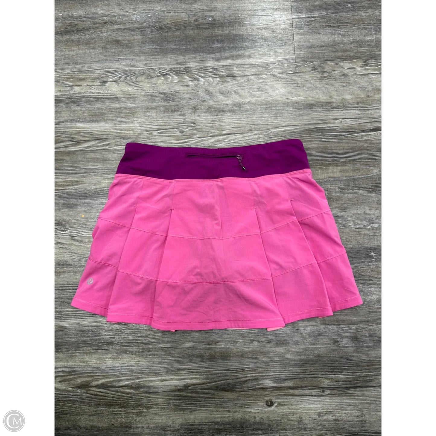 Athletic Skirt By Lululemon In Pink & Purple, Size: 6