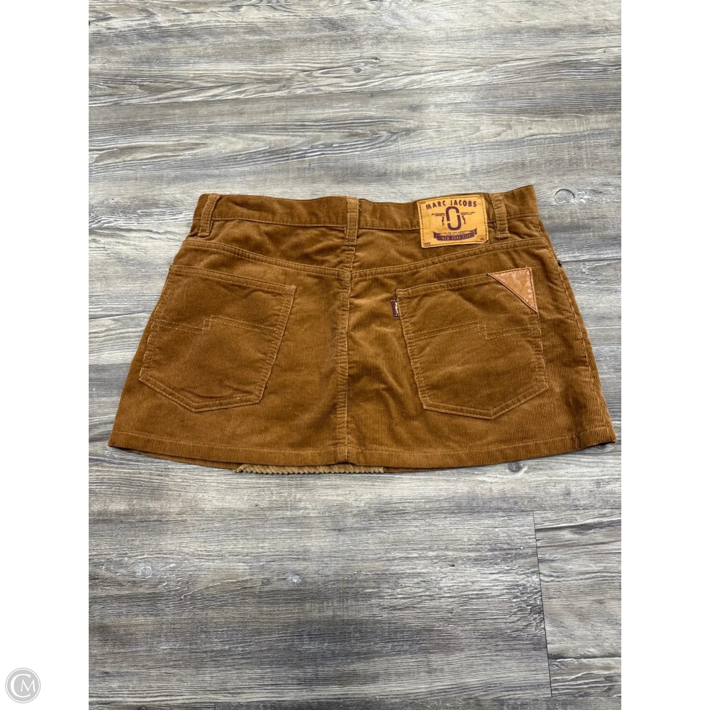 Skirt Luxury Designer By Marc Jacobs In Brown, Size: 8