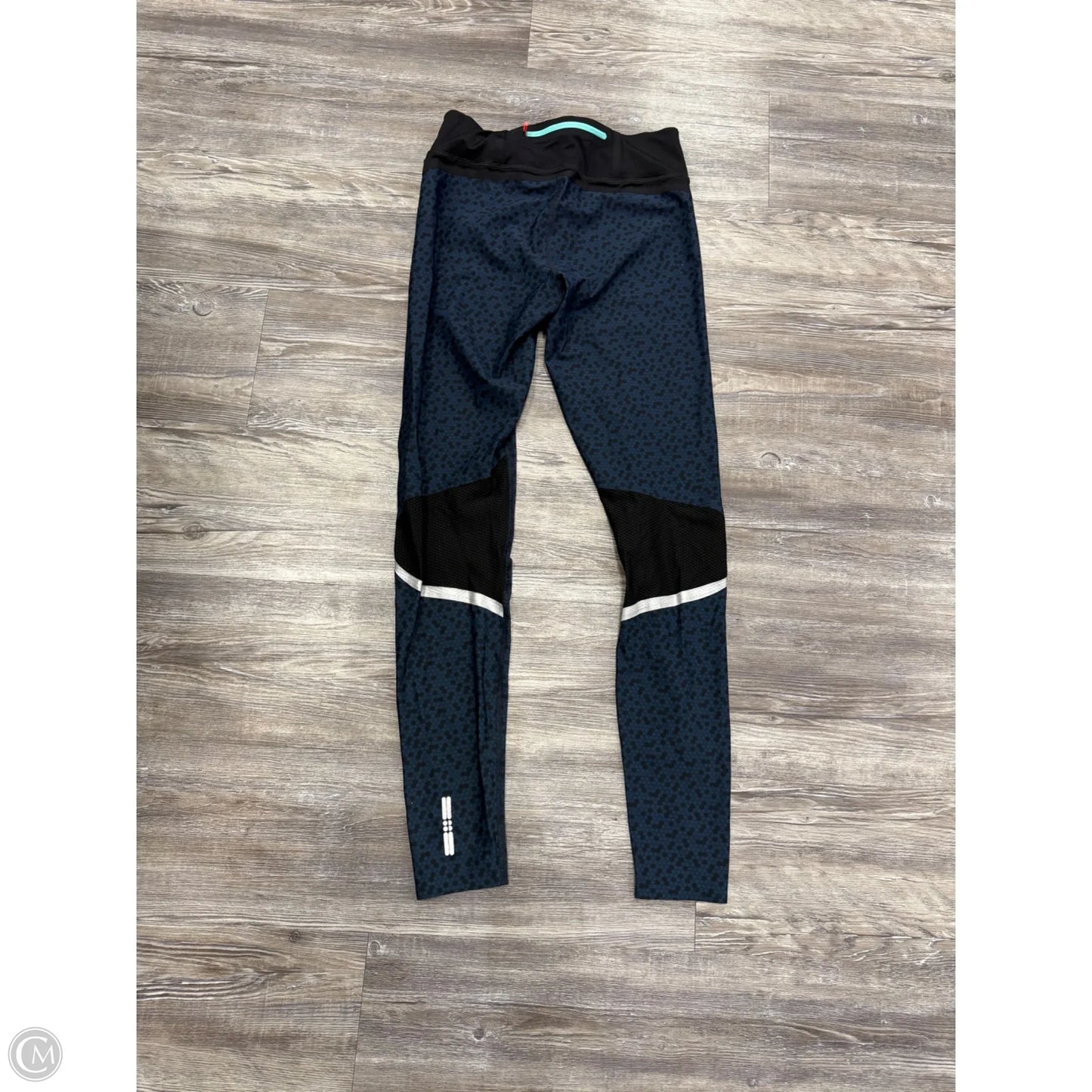 Athletic Pants By Sweaty Betty In Black & Blue, Size: M