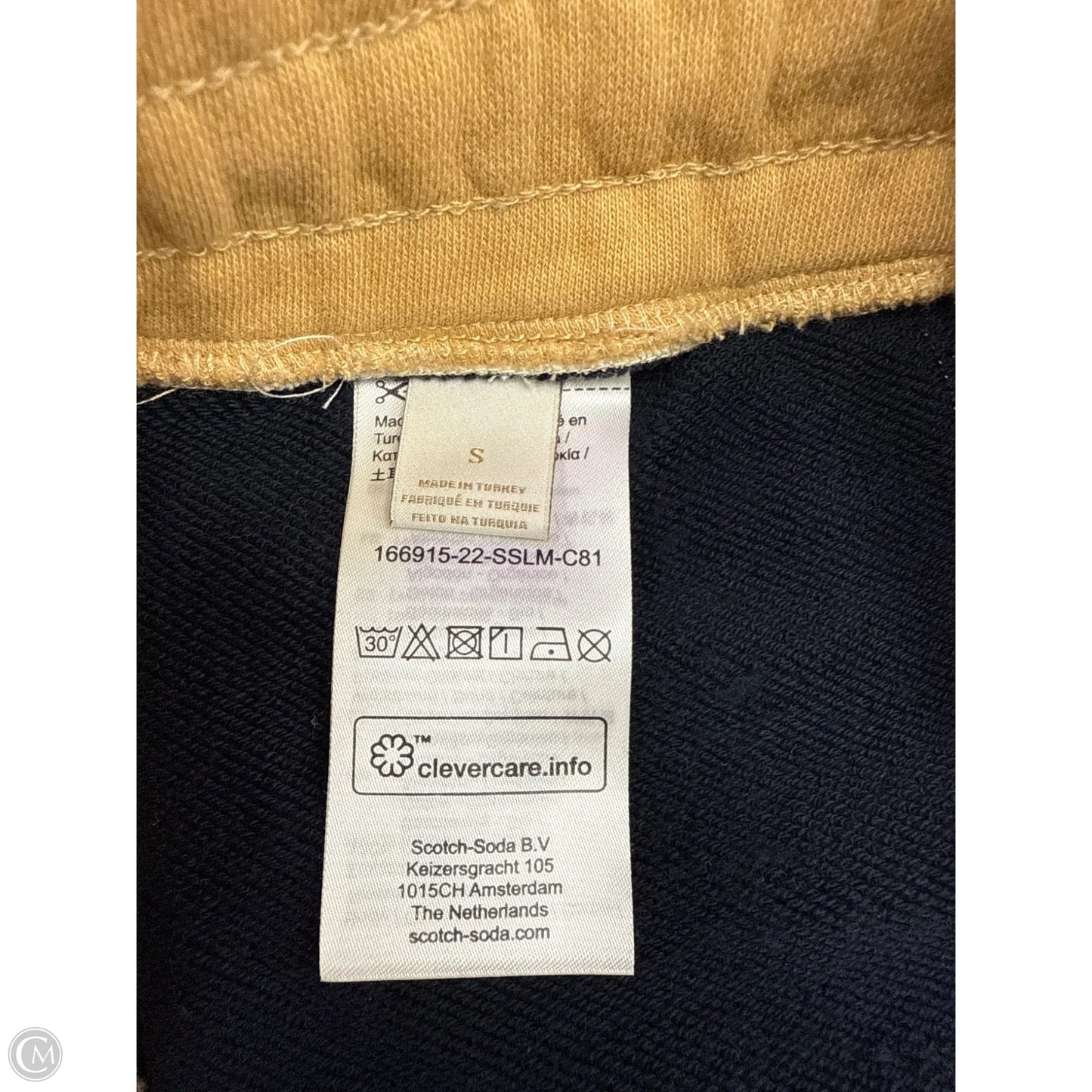 Shorts By Scotch & Soda In Cream & Tan, Size: S