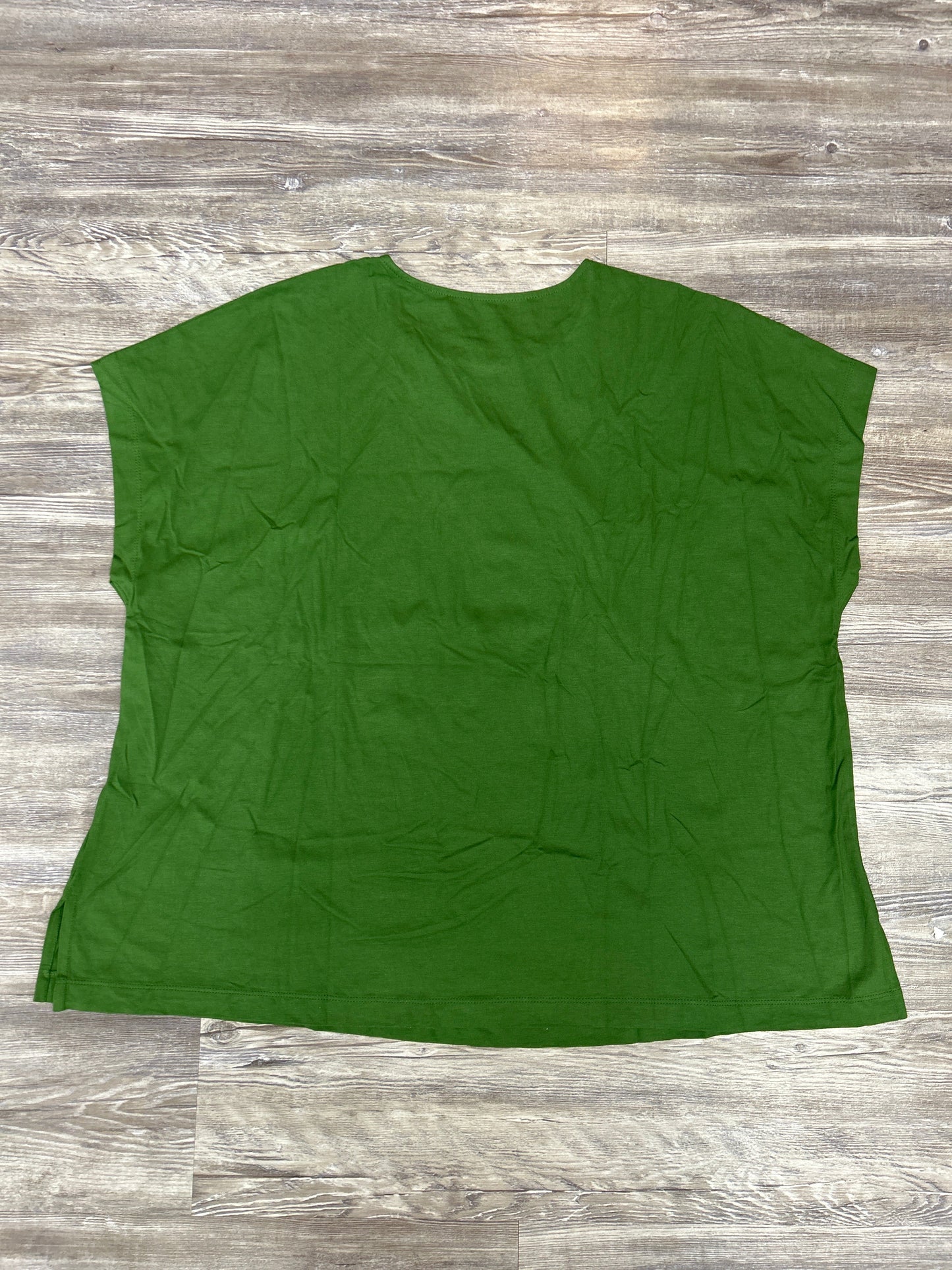 Top Short Sleeve Basic By J. Jill In Green, Size: 2x