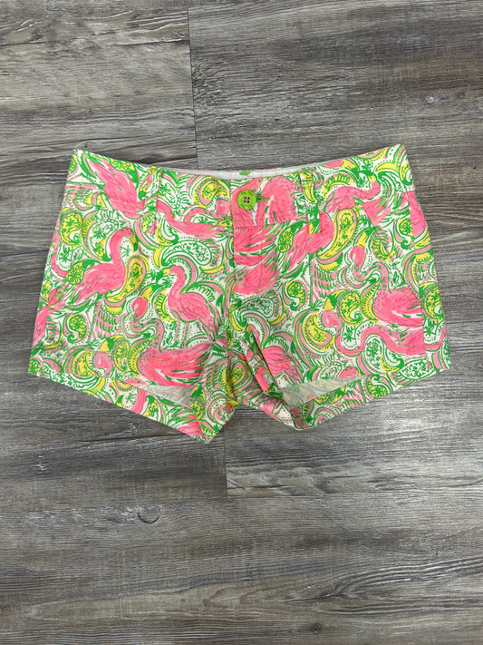 Shorts By Lilly Pulitzer In Green & Pink, Size: 00