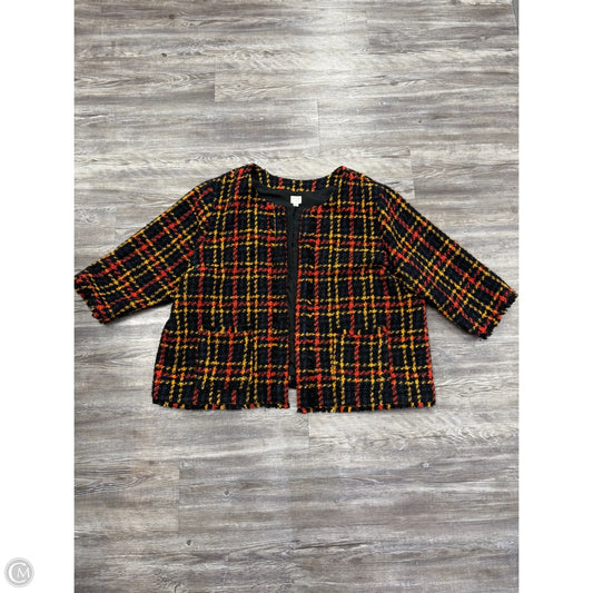 Jacket Other By A New Day In Red & Yellow, Size: 4x
