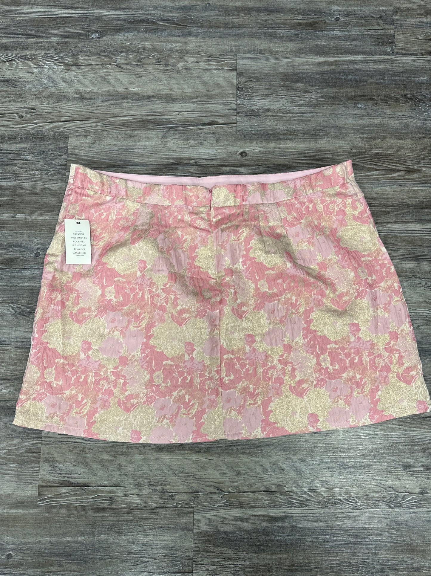 Skirt Mini & Short By Eloquii In Pink, Size: 20