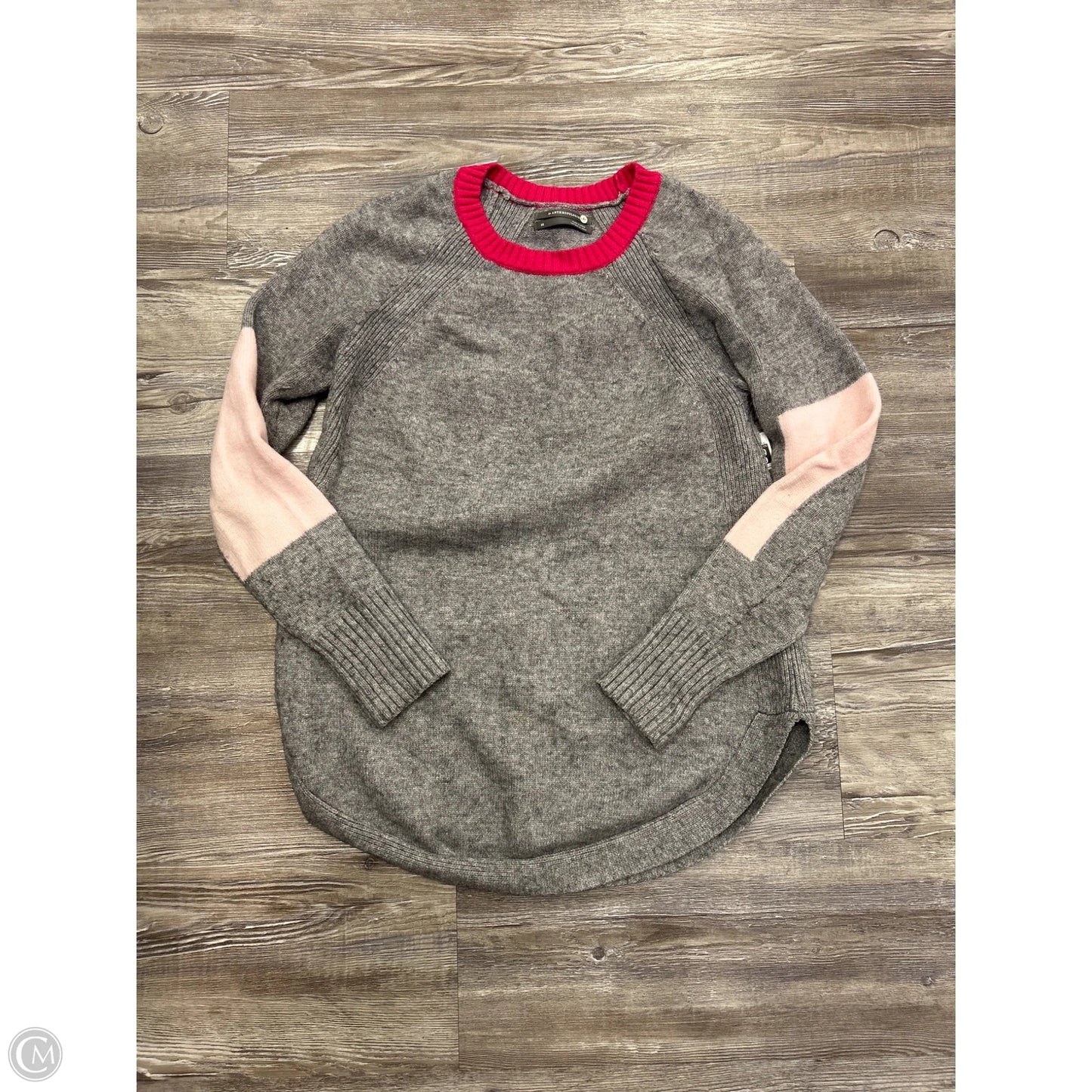 Sweater By Anthropologie In Grey, Size: Xs