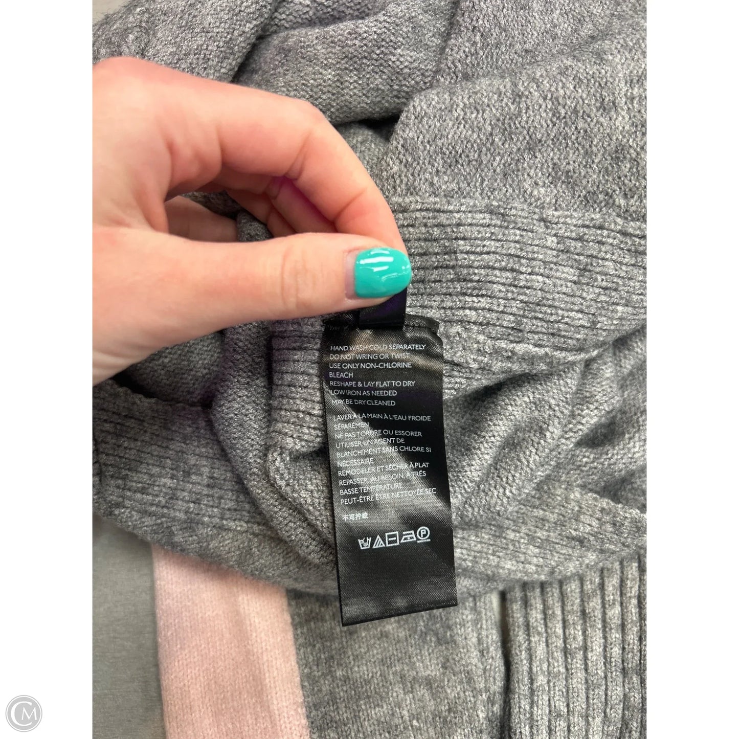 Sweater By Anthropologie In Grey, Size: Xs