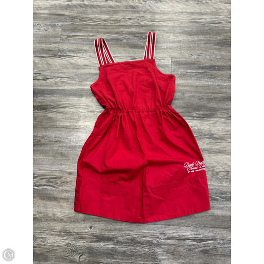 Dress Casual Short By Anthropologie In Red, Size: Xs