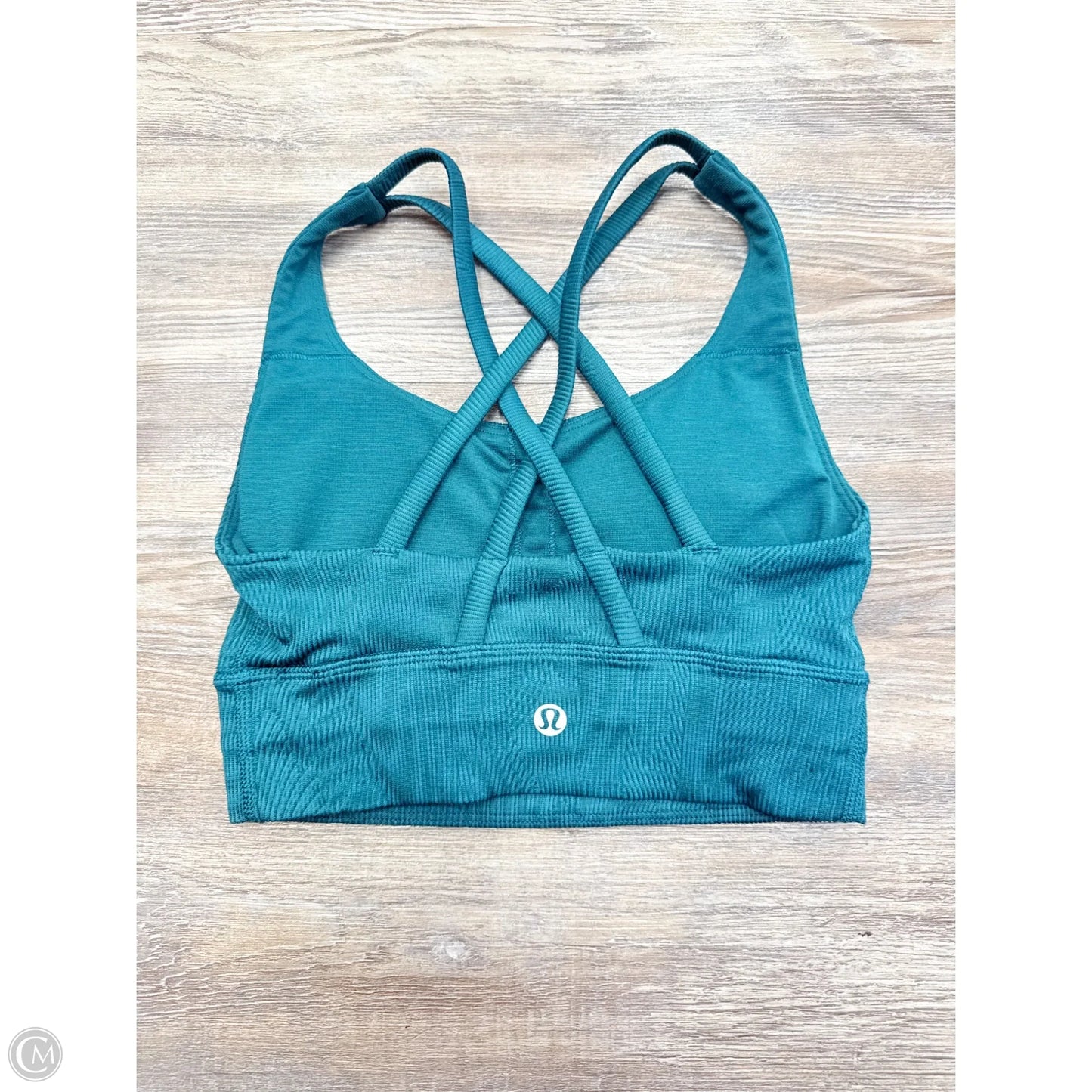 Athletic Bra By Lululemon In Teal, Size: 2
