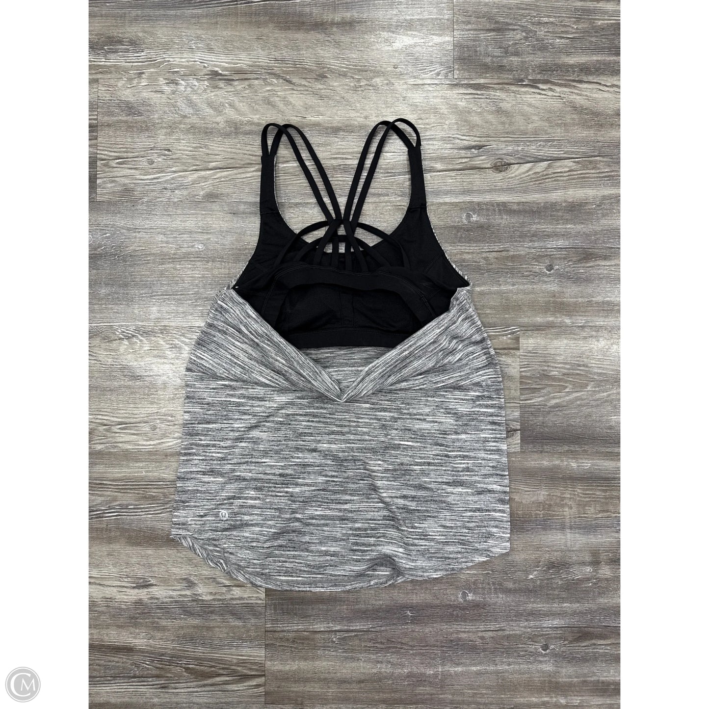 Athletic Tank Top By Lululemon In Grey, Size: 6