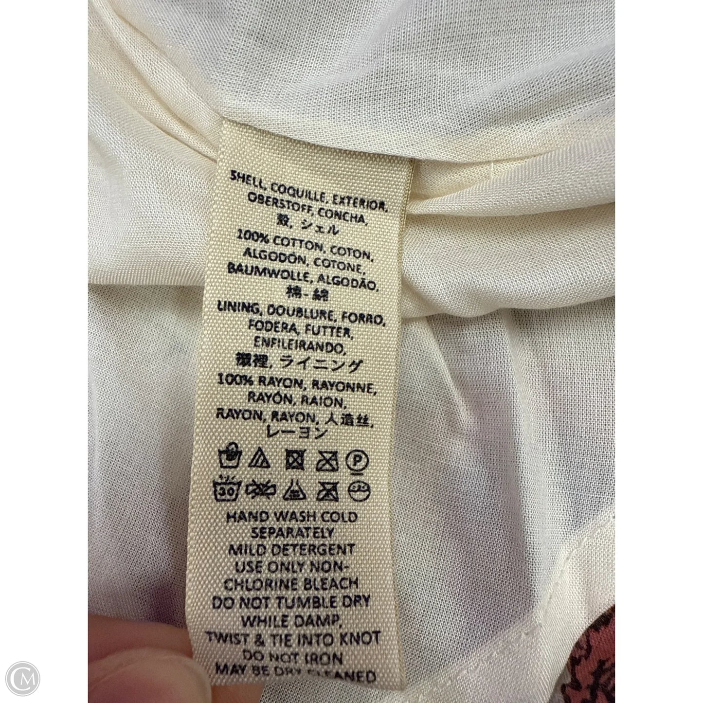 Dress Casual Short By Free People In Red & Tan, Size: M