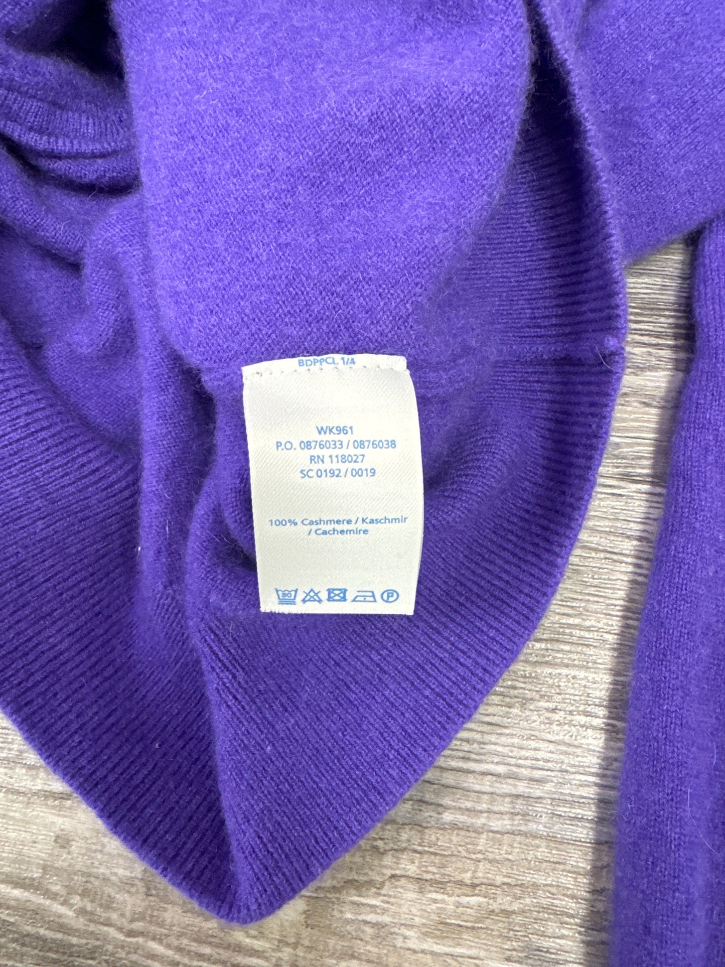 Sweater Cashmere By Boden In Purple, Size: M