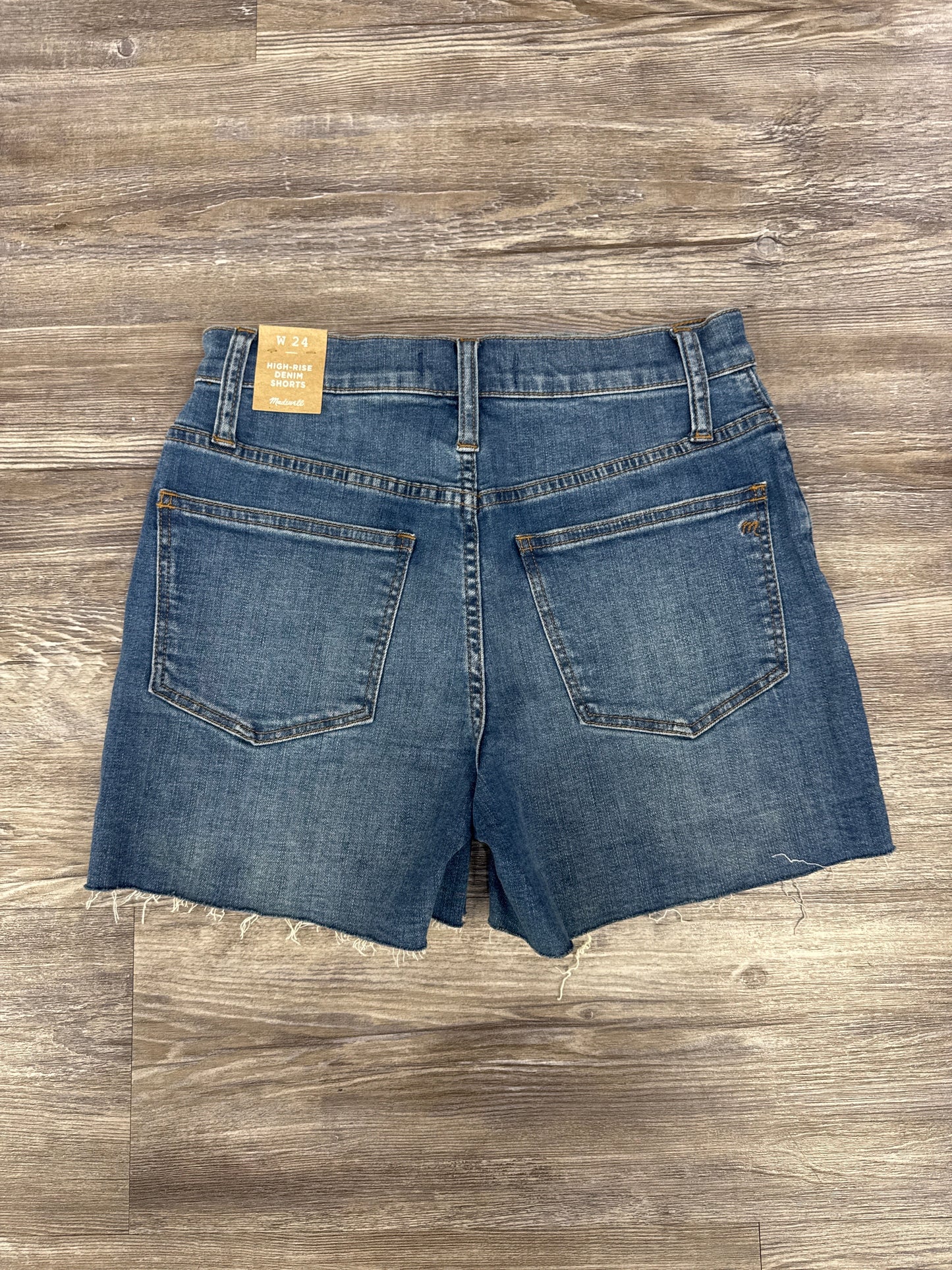 Shorts By Madewell In Blue Denim, Size: 0