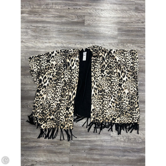 Cardigan By Chicos In Animal Print, Size: Xl