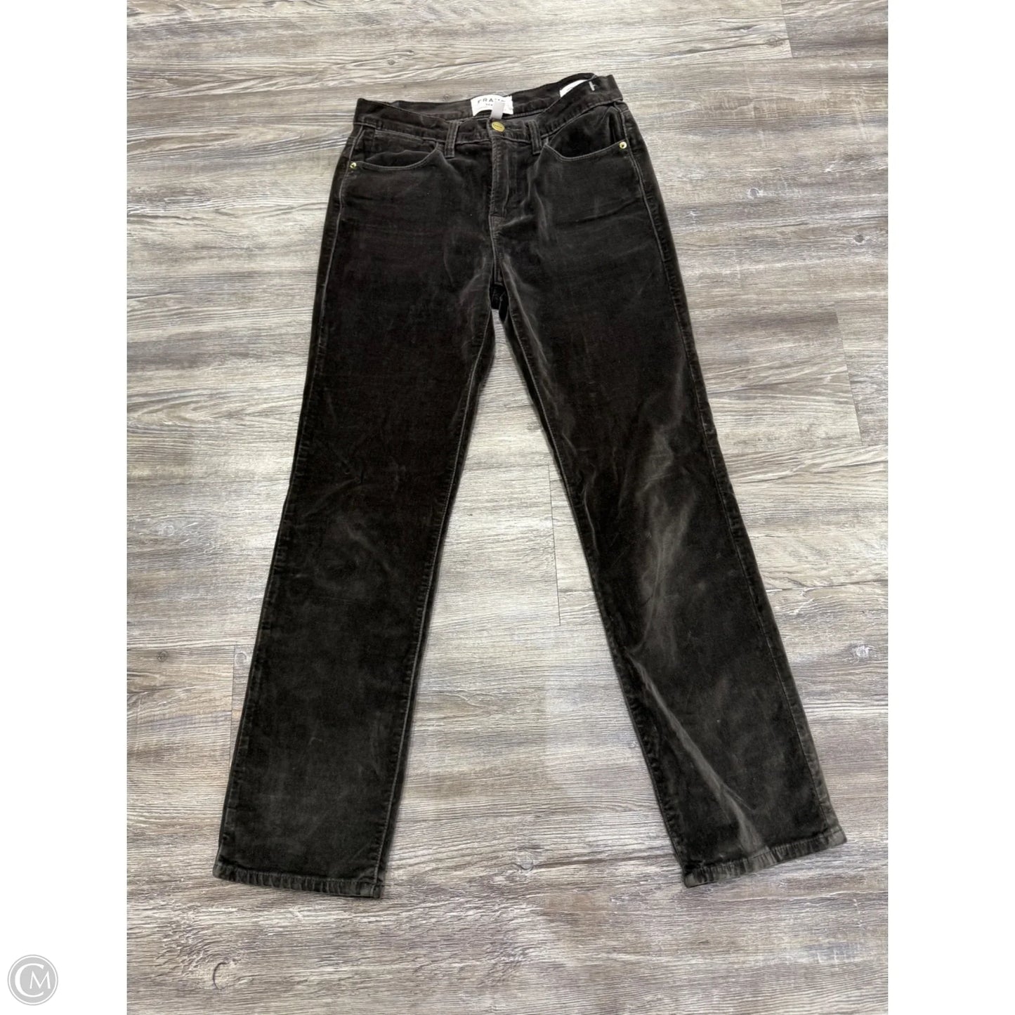 Pants Corduroy By Frame In Grey, Size: 2