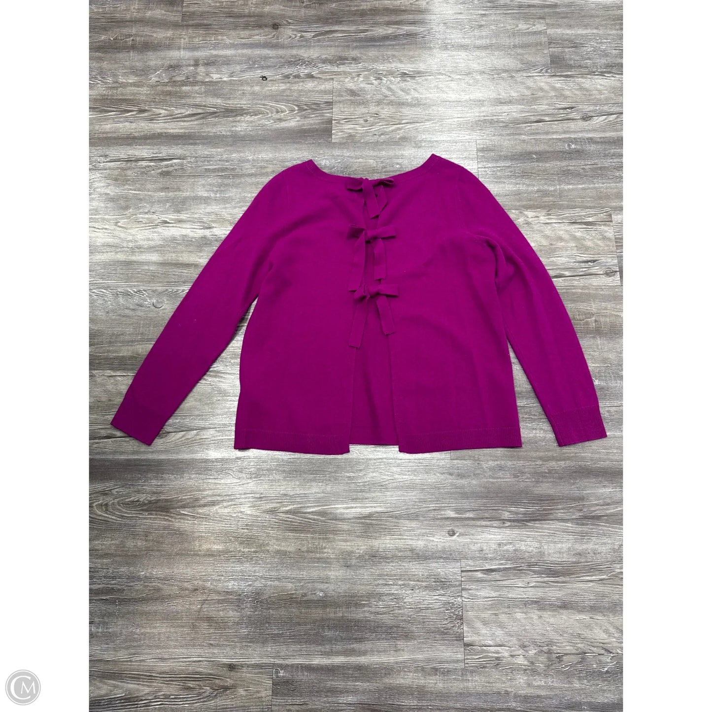 Sweater Cashmere By Banana Republic In Purple, Size: L