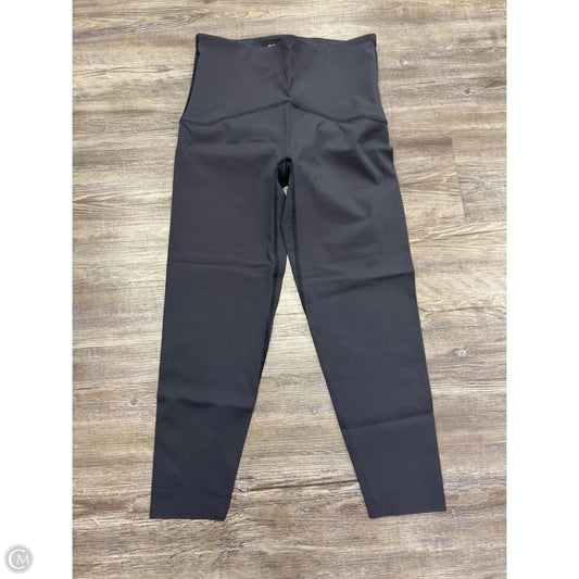 Athletic Leggings By Spanx In Blue, Size: L